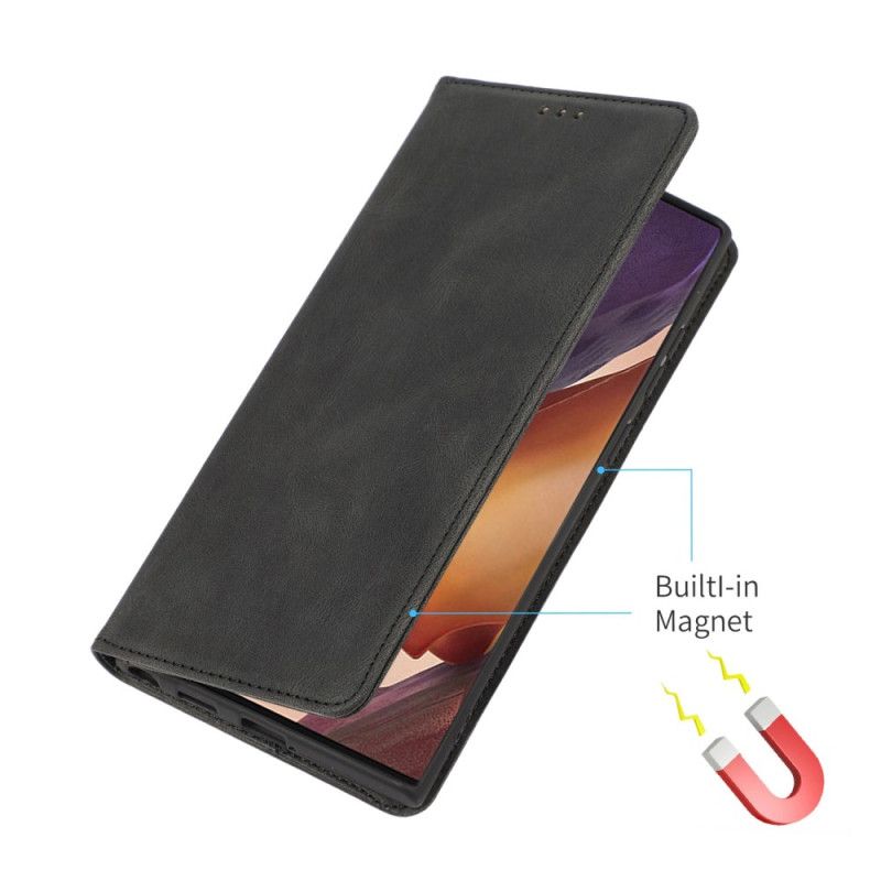 Flip Cover Samsung Galaxy S24 Ultra 5G Effet Daim