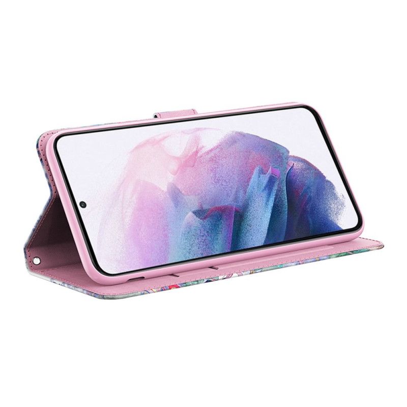 Housse Pour Samsung Galaxy A13 5G Oiseau Aquarelle