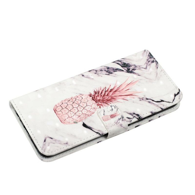 Housse Pour Samsung Galaxy S21 FE Light Spot Ananas