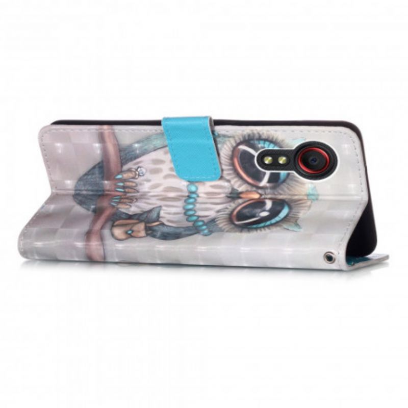 Housse Pour Samsung Galaxy XCover 5 Miss Hibou