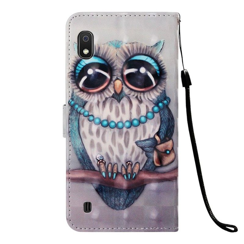 Housse Samsung Galaxy A10 Miss Hibou