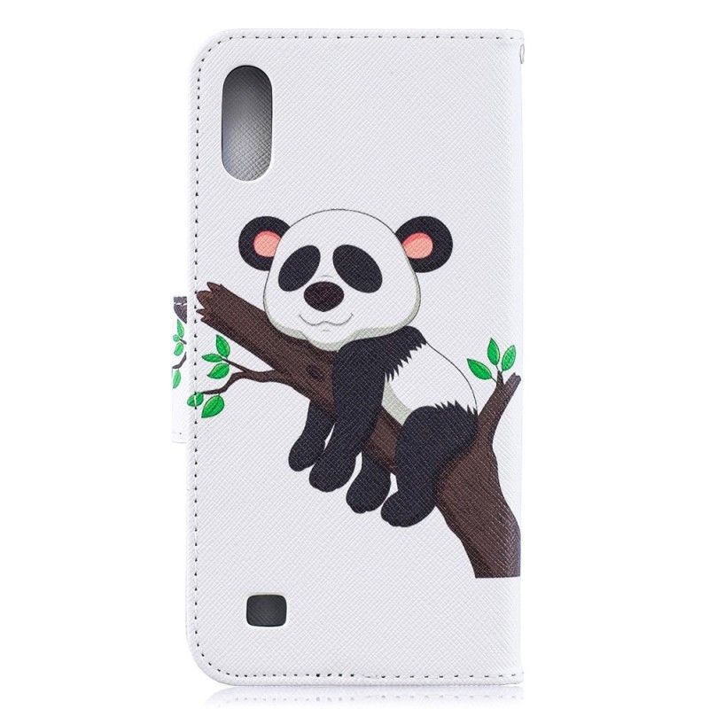 Housse Samsung Galaxy A10 Panda Paresseux