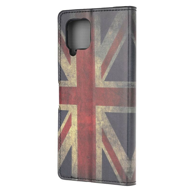 Housse Samsung Galaxy A12 / M12 Drapeau Angleterre