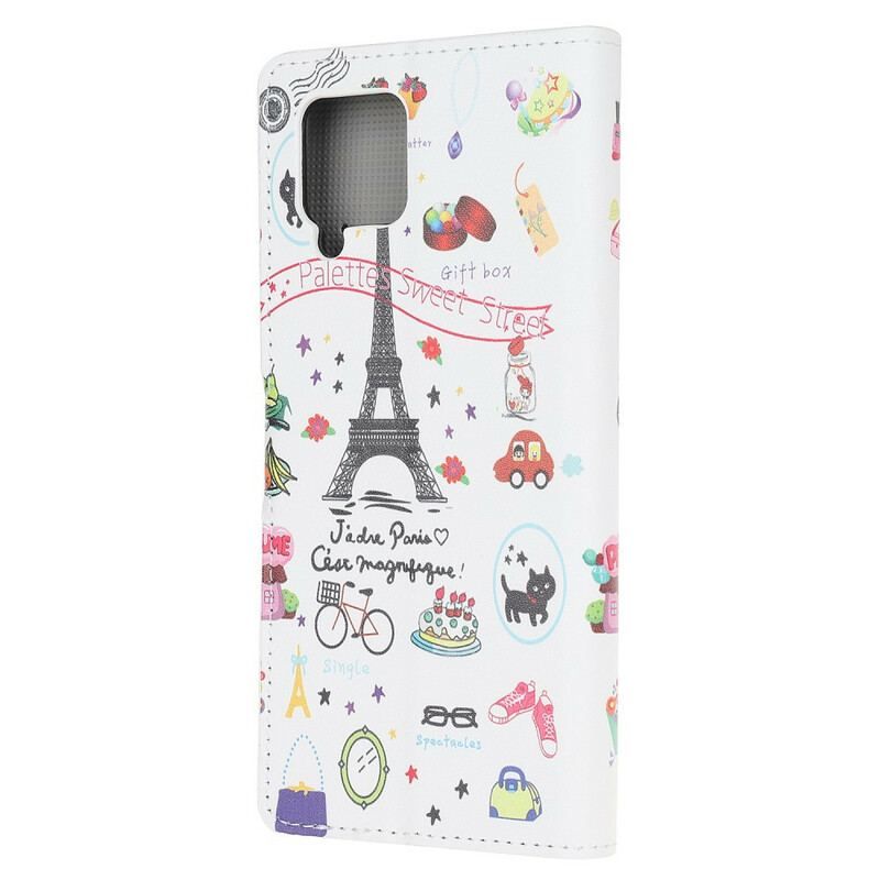 Housse Samsung Galaxy A12 / M12 J'adore Paris