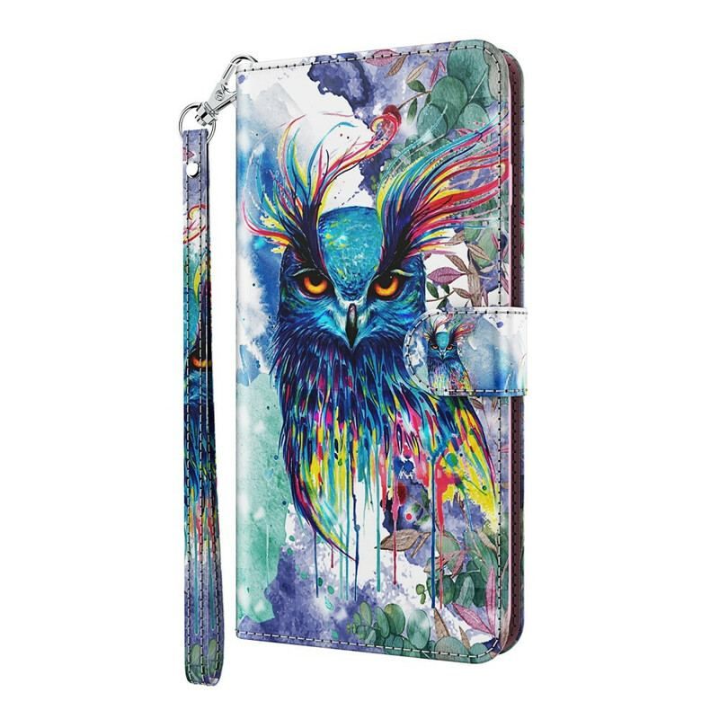 Housse Samsung Galaxy A12 / M12 Oiseau Aquarelle