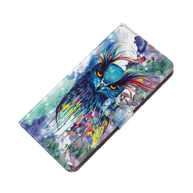 Housse Samsung Galaxy A12 / M12 Oiseau Aquarelle