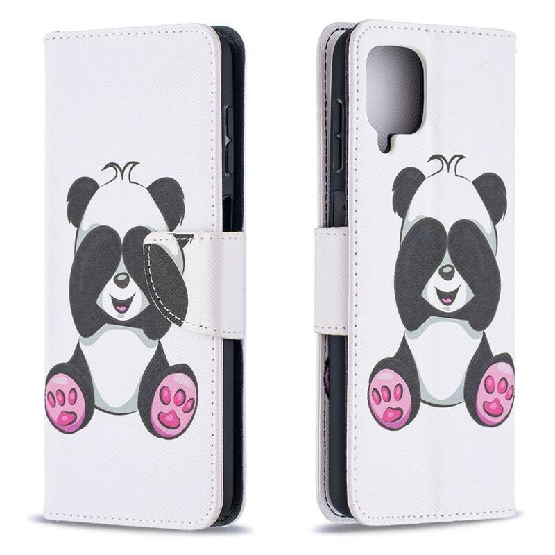 Housse Samsung Galaxy A12 / M12 Panda Fun