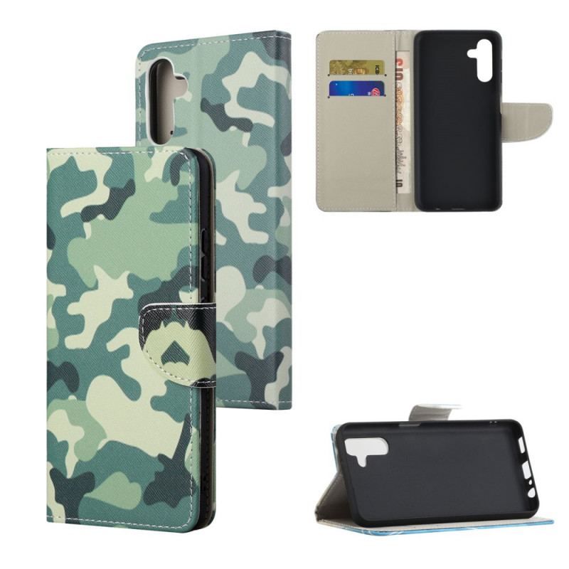 Housse Samsung Galaxy A13 5G / A04s Camouflage Militaire