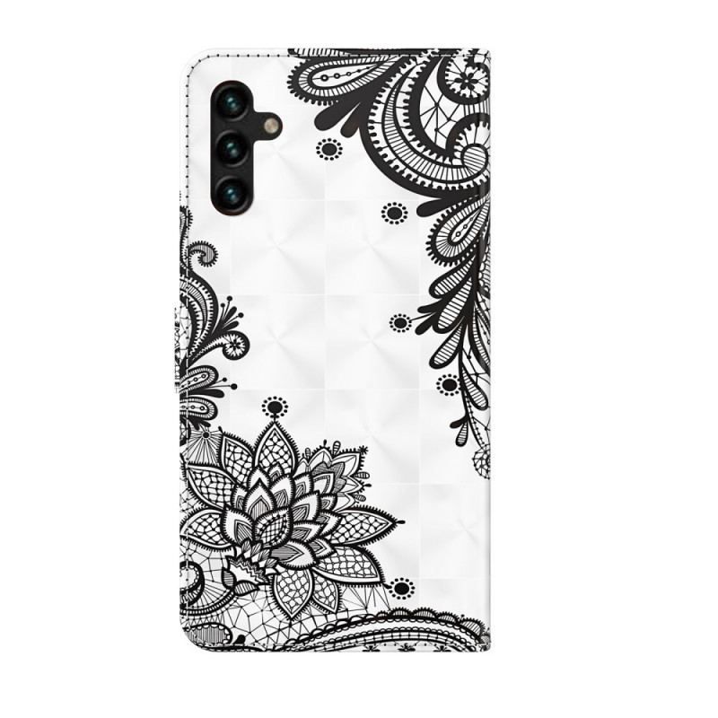 Housse Samsung Galaxy A13 5G / A04s Chic Dentelle