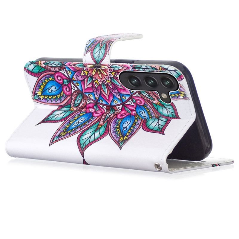 Housse Samsung Galaxy A13 5G / A04s Mandala Dessiné