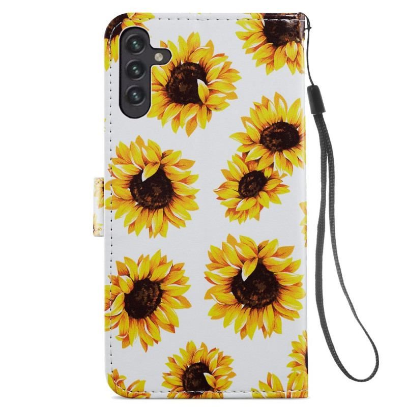 Housse Samsung Galaxy A13 5G / A04s Tournesols