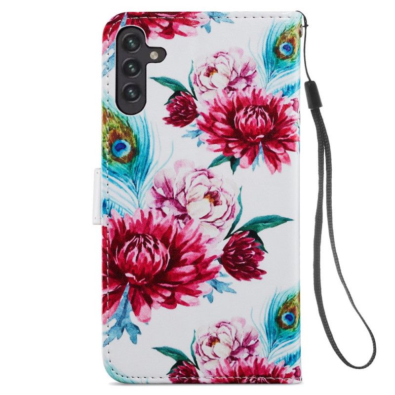 Housse Samsung Galaxy A13 5G Fleurs Intenses