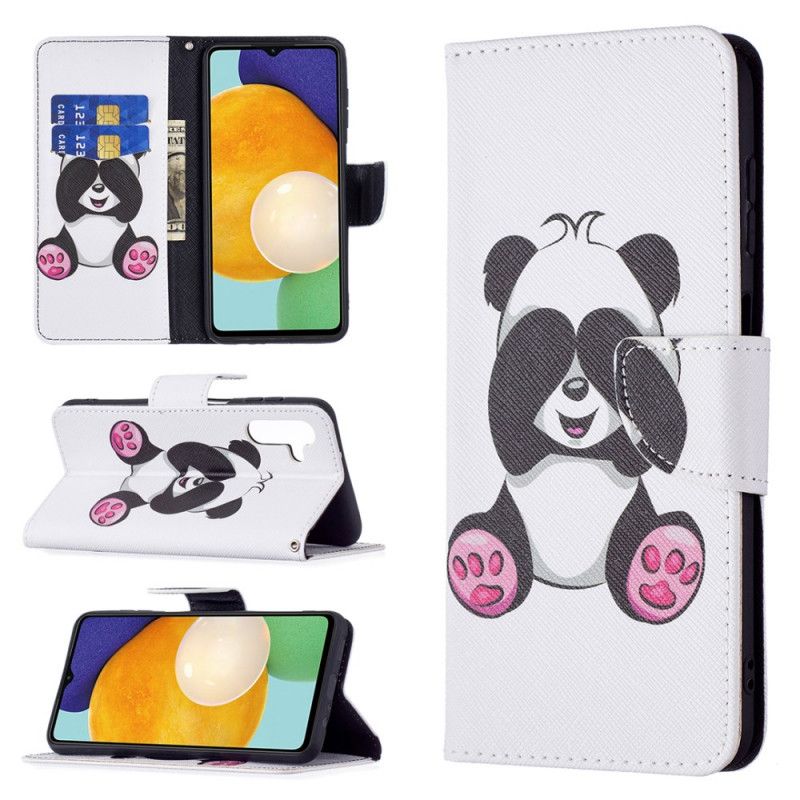 Housse Samsung Galaxy A13 5G Panda Fun