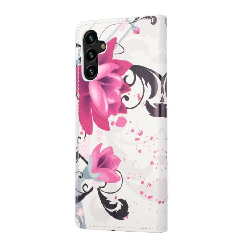 Housse Samsung Galaxy A13 5G Tropical Flowers