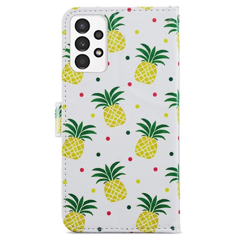 Housse Samsung Galaxy A13 Multiples Ananas