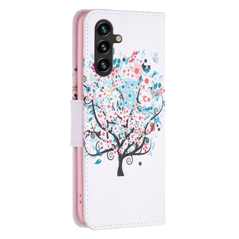 Housse Samsung Galaxy A15 Arbre Fleuri