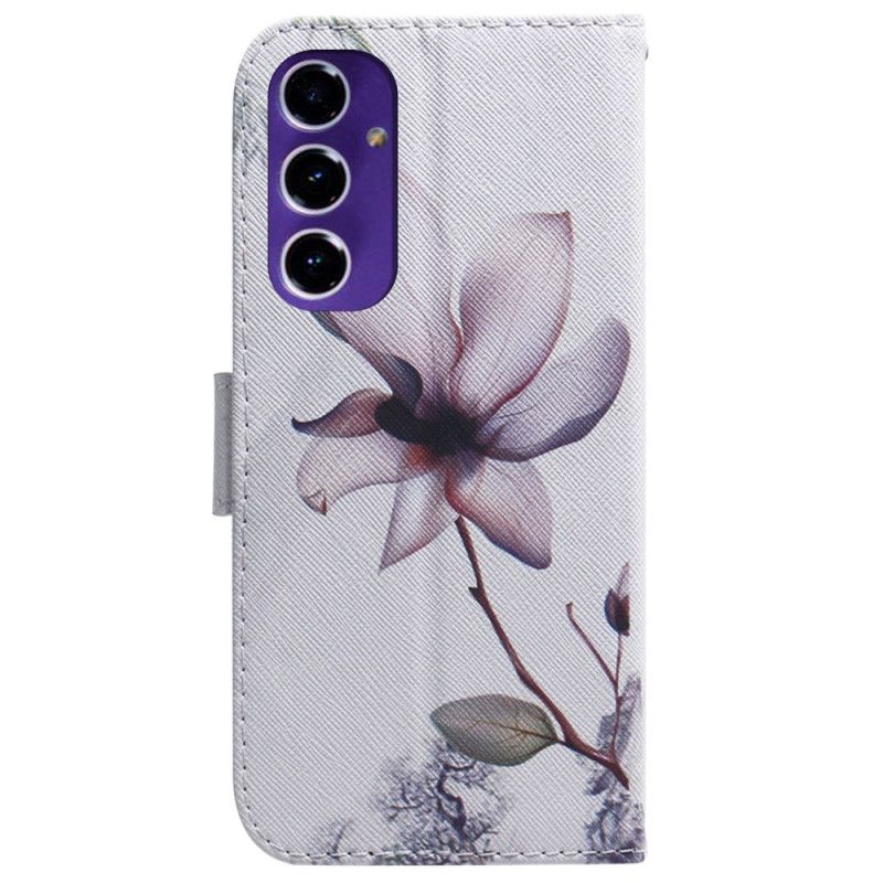 Housse Samsung Galaxy A16 4G / 5G Fleur Rose