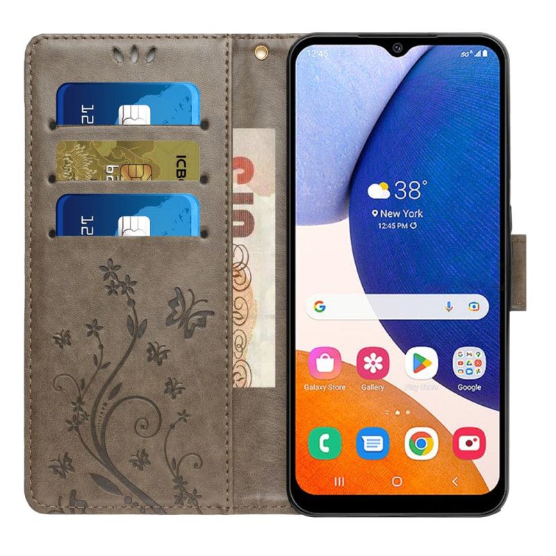 Housse Samsung Galaxy A16 4G / 5G Fleurs et Papillons