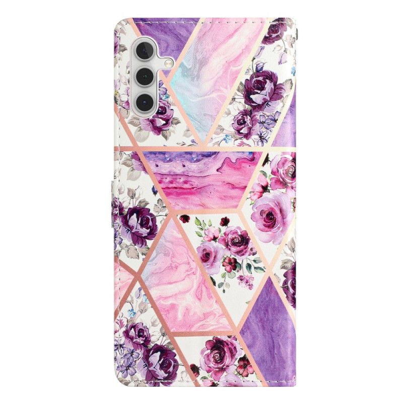 Housse Samsung Galaxy A16 4G / 5G Motif Floral Violet