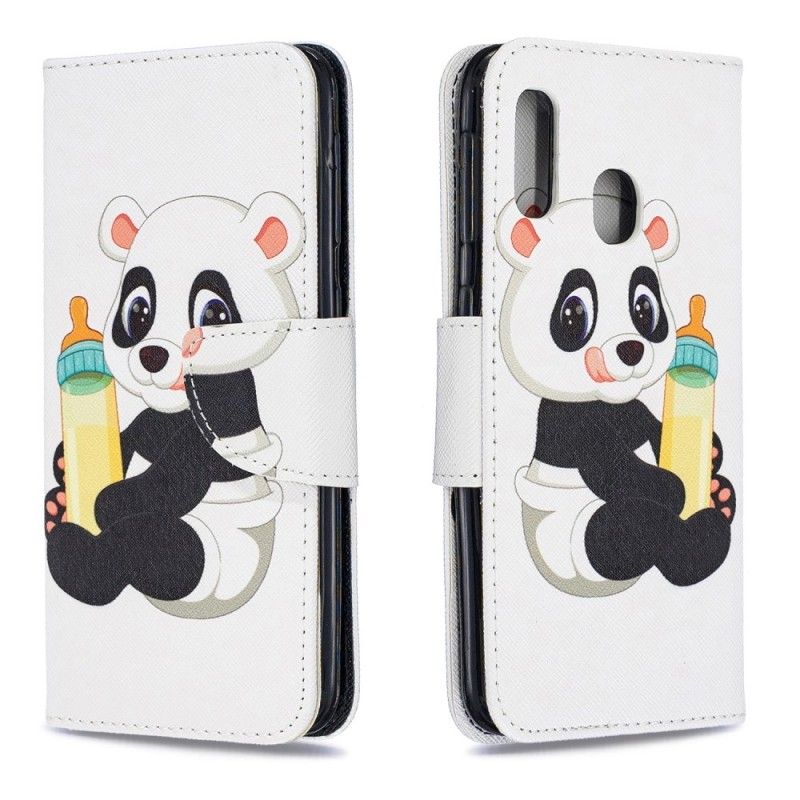 Housse Samsung Galaxy A20e Bébé Panda