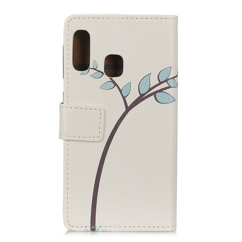 Housse Samsung Galaxy A20e Couple De Hiboux Sur L'arbre