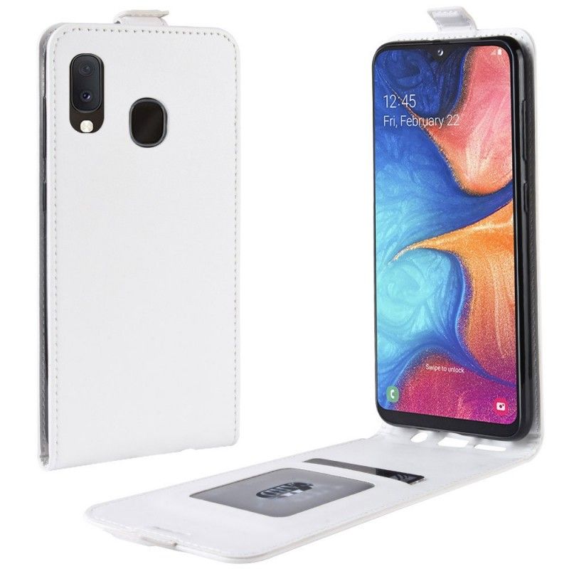 Housse Samsung Galaxy A20e Rabattable Effet Cuir