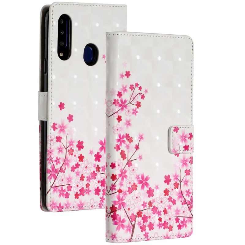 Housse Samsung Galaxy A20s Jardin De Fleurs