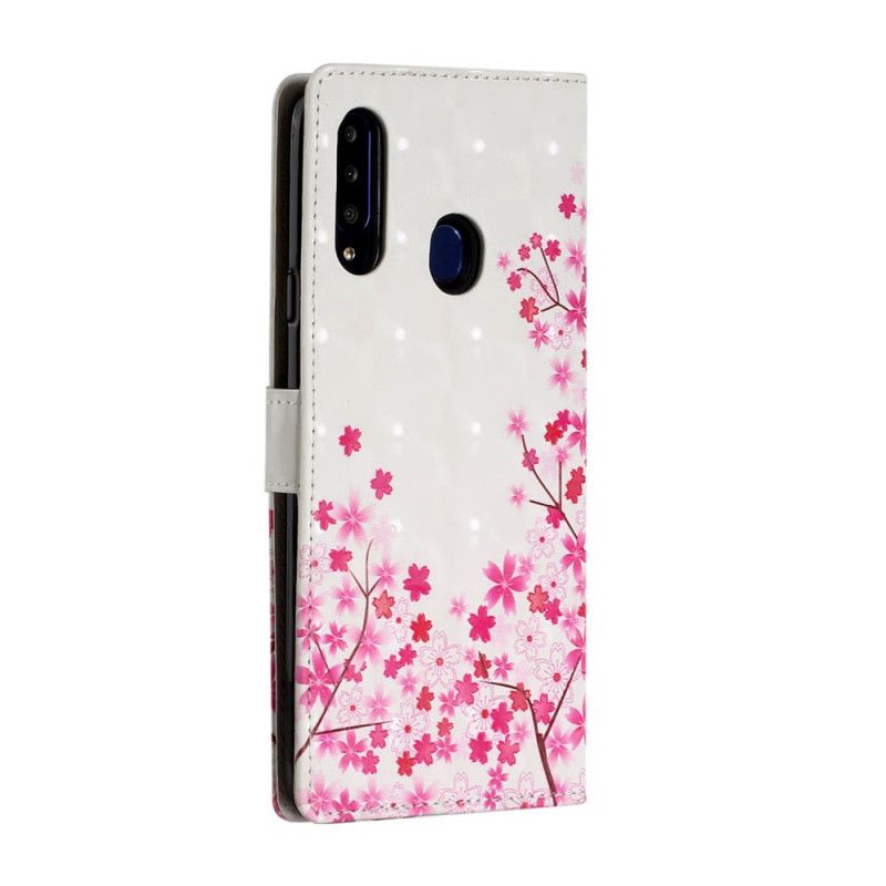 Housse Samsung Galaxy A20s Jardin De Fleurs