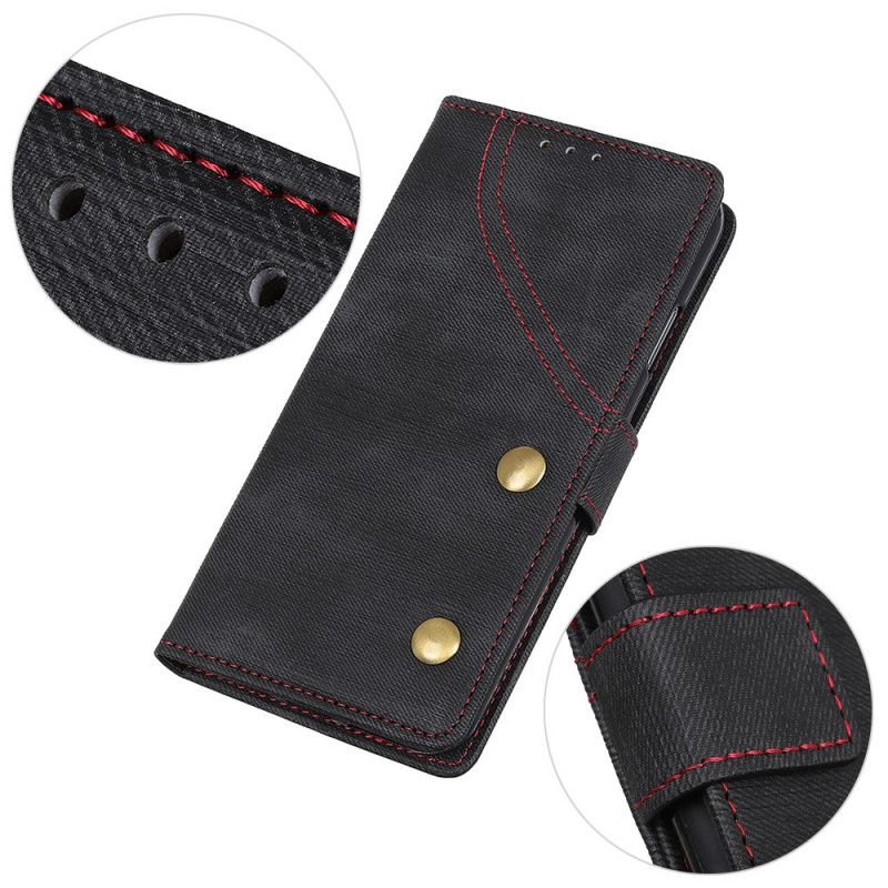 Housse Samsung Galaxy A20s Jeans Rivets