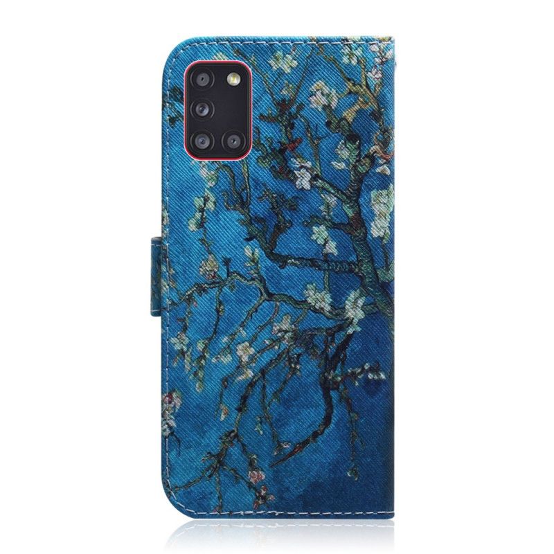 Housse Samsung Galaxy A31 Branche D'arbre Fleuri