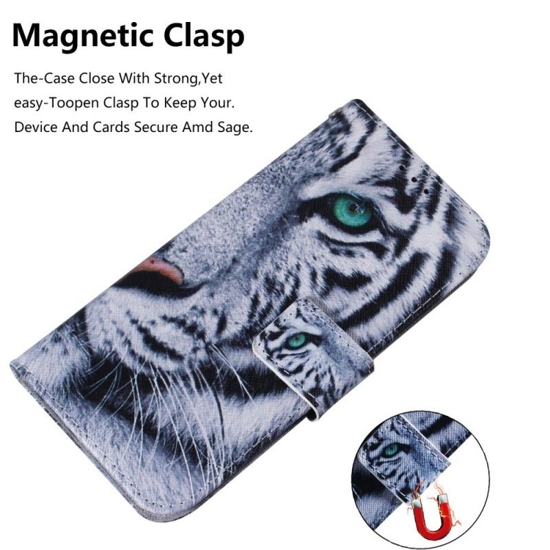 Housse Samsung Galaxy A40 Face De Tigre