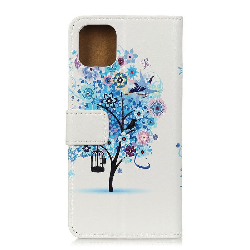 Housse Samsung Galaxy A51 Arbre Fleuri