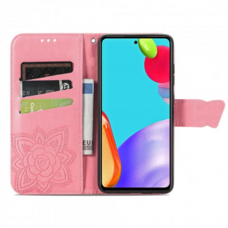 Housse Samsung Galaxy A52 4G / A52 5G / A52s 5G Demi Papillons