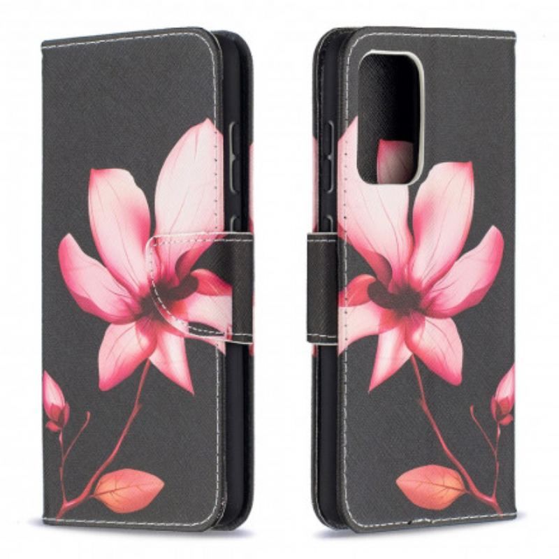 Housse Samsung Galaxy A52 4G / A52 5G / A52s 5G Fleur Rose