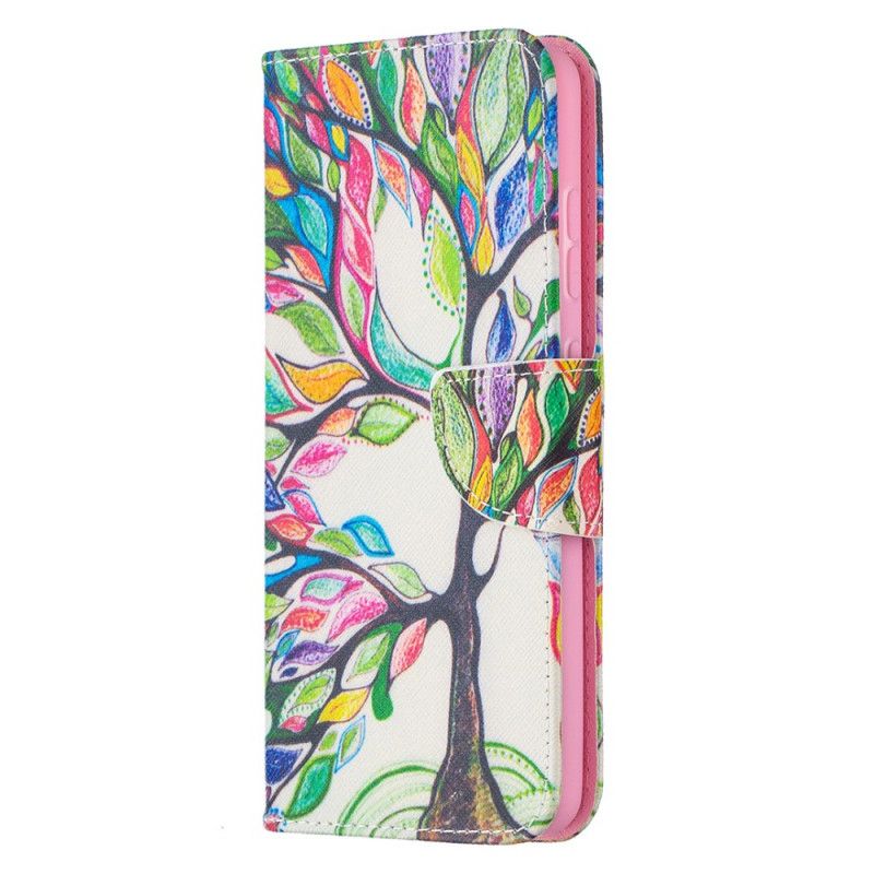 Housse Samsung Galaxy A52 4g / A52 5g Arbre Coloré