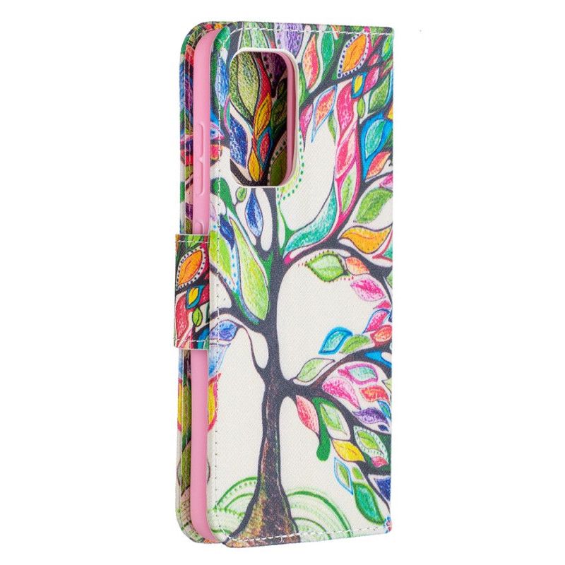 Housse Samsung Galaxy A52 4g / A52 5g Arbre Coloré