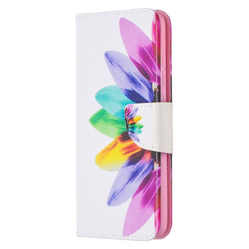 Étui Housse Samsung Galaxy A52 4g / A52 5g Fleur Aquarelle