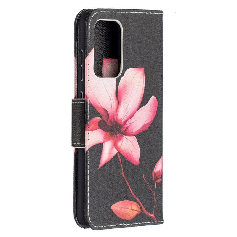 Étui Housse Samsung Galaxy A52 4g / A52 5g Fleur Rose