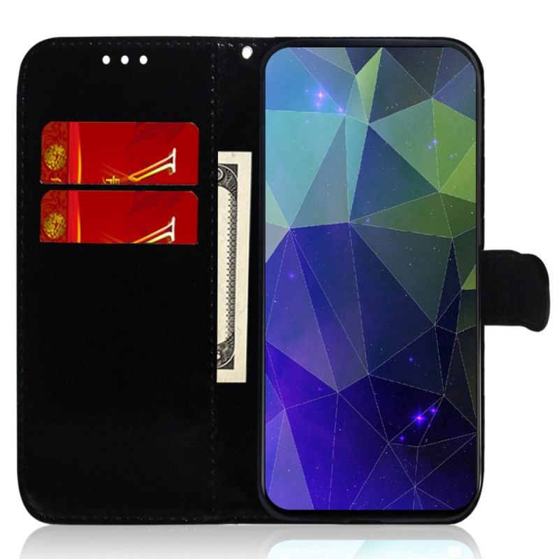 Housse Samsung Galaxy A54 5G Miroir et Lanière