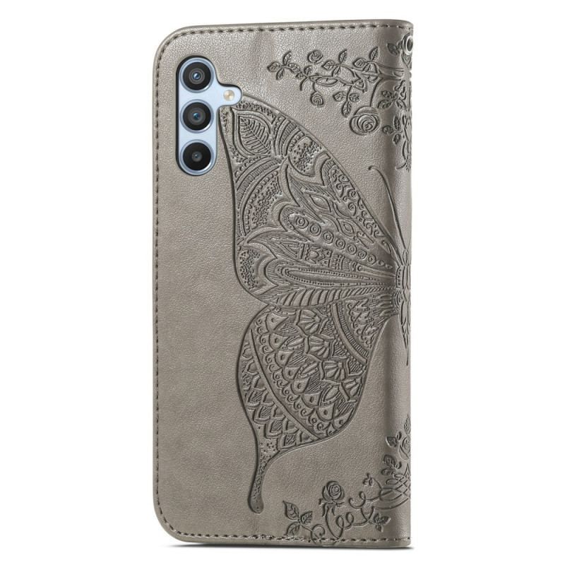 Housse Samsung Galaxy A54 5G Papillon Baroque