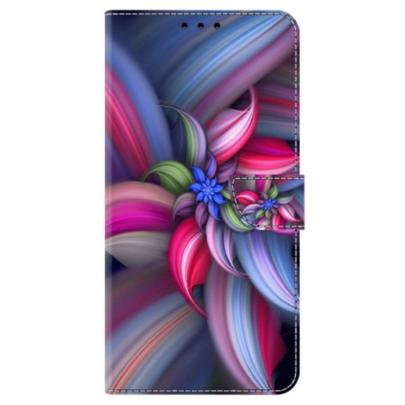 Housse Samsung Galaxy A55 5G Fleur en Couleur