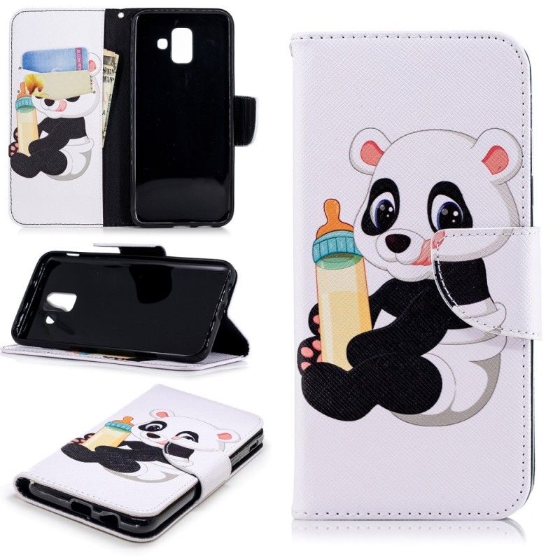 Housse Samsung Galaxy A6 Bébé Panda