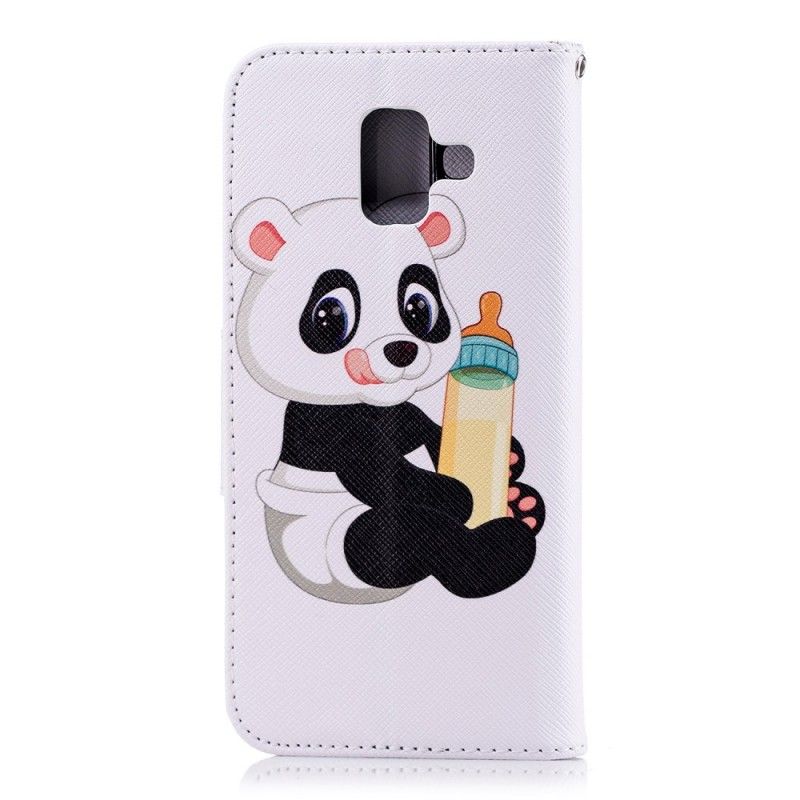 Housse Samsung Galaxy A6 Bébé Panda