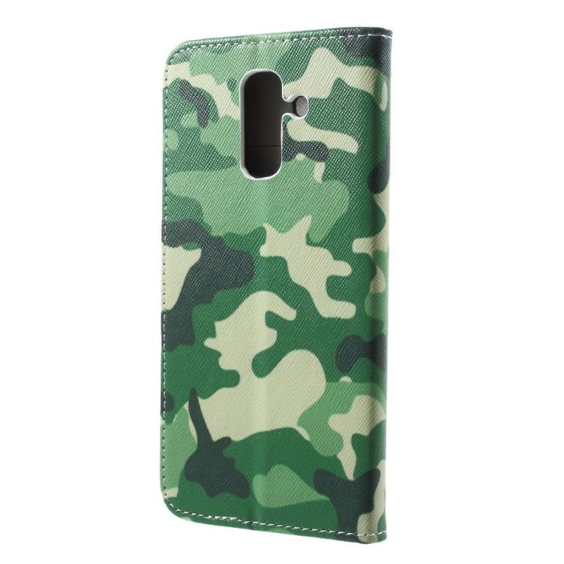 Housse Samsung Galaxy A6 Plus Camouflage Militaire