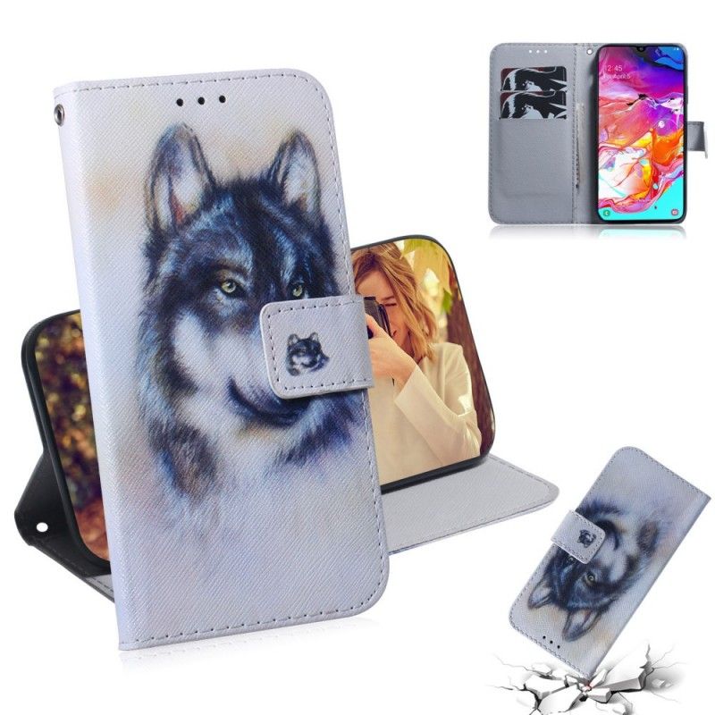 Housse Samsung Galaxy A70 Regard Canin