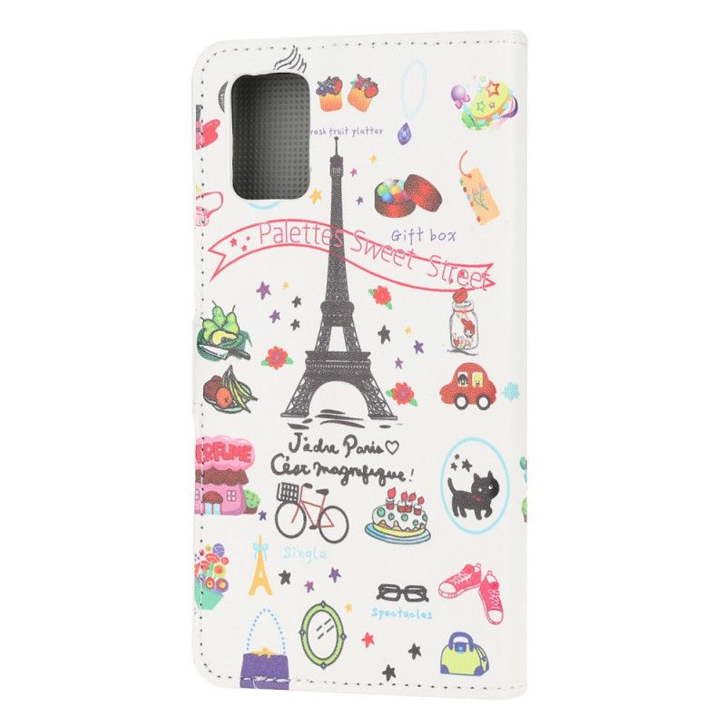 Housse Samsung Galaxy A71 J'adore Paris