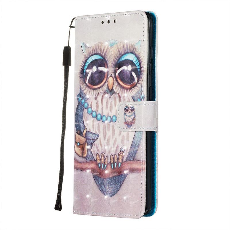 Housse Samsung Galaxy A71 Miss Hibou