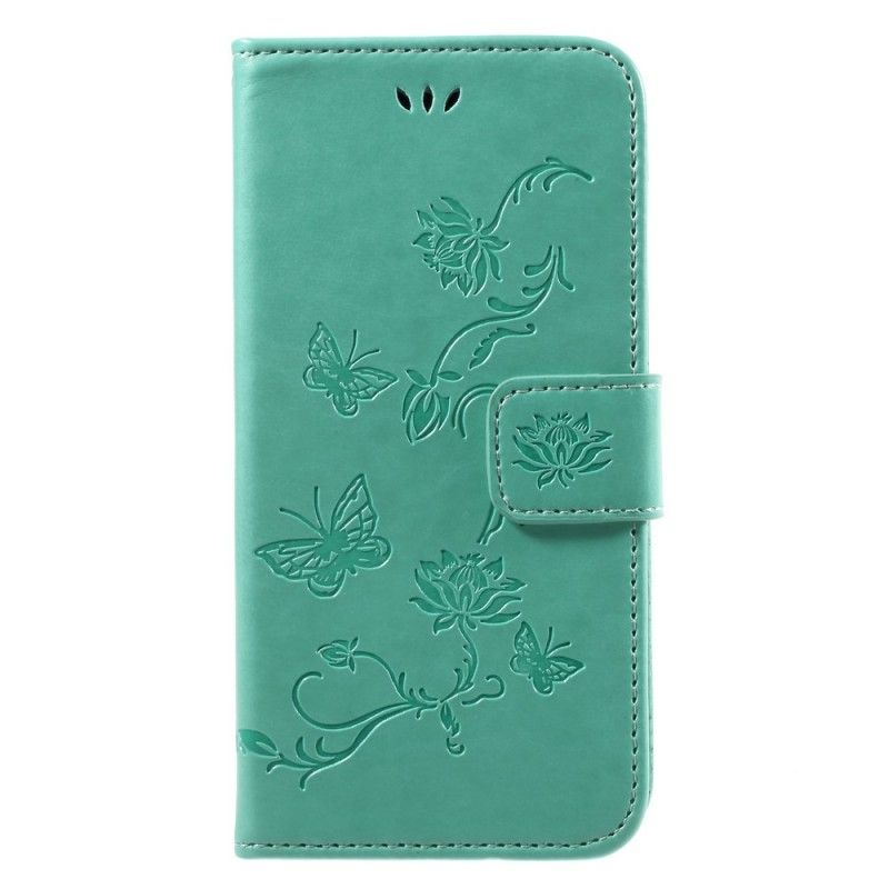 Housse Samsung Galaxy J3 2017 Papillons Et Fleurs D'asie