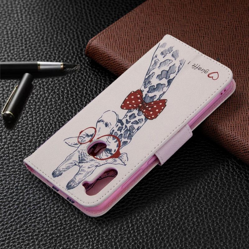 Housse Samsung Galaxy M11 Girafe Intello