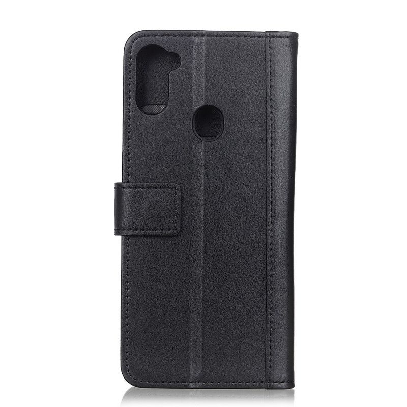 Housse Samsung Galaxy M11 Style Cuir Élégance